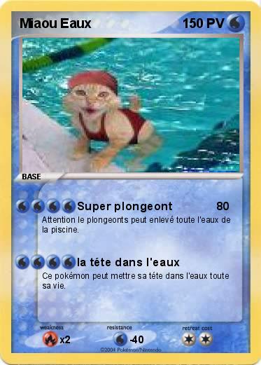 Pokemon Miaou Eaux