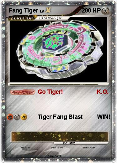 Pokemon Fang Tiger