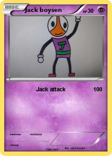 Pokemon Jack boysen