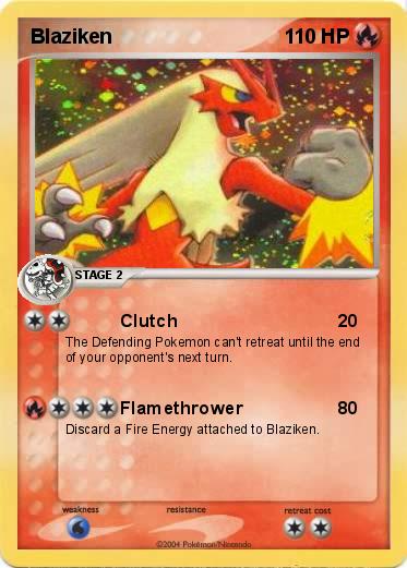 Pokemon Blaziken