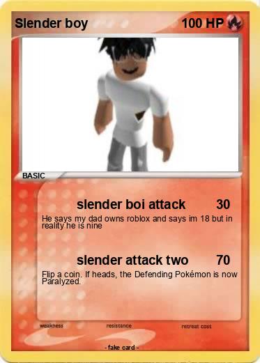 Pokemon Slender boy