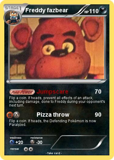 Pokemon Freddy fazbear