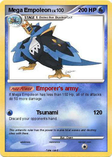 Pokemon Mega Empoleon