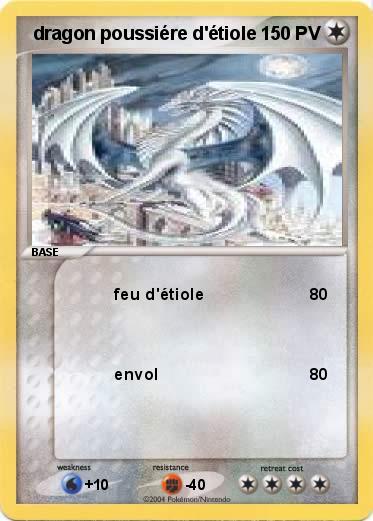 Pokemon  dragon poussiére d'étiole