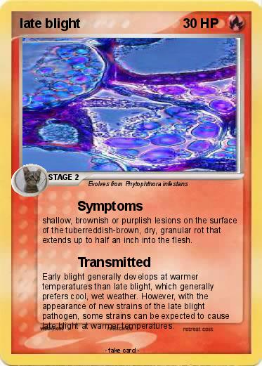 Pokemon late blight