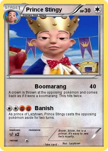 Pokemon Prince Stingy