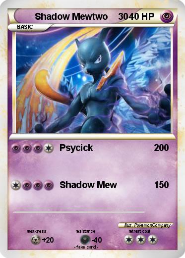 Pokemon Shadow Mewtwo    30