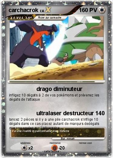 Pokemon carchacrok