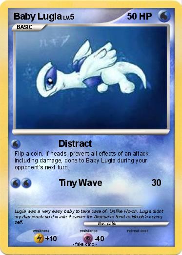 Pokemon Baby Lugia