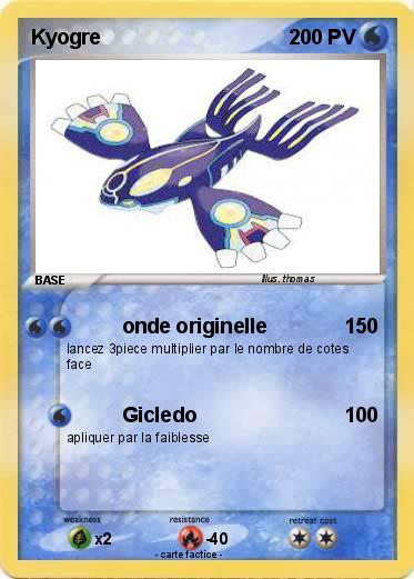 Pokemon Kyogre