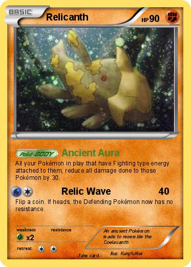 Pokemon Relicanth