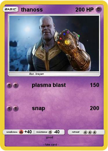 Pokemon thanoss