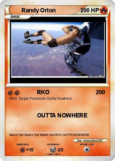 Pokemon Randy Orton