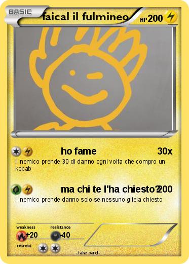 Pokemon faical il fulmineo