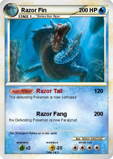 Pokemon Razor Fin