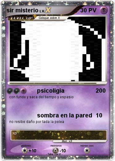 Pokemon sir misterio