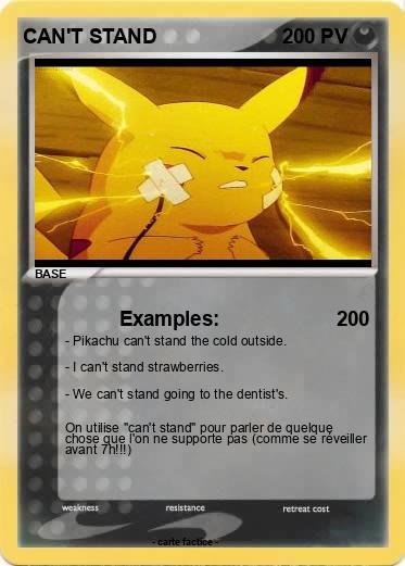Pokemon CAN'T STAND
