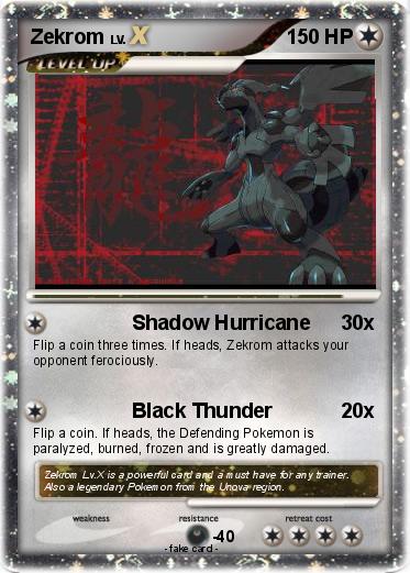 Pokemon Zekrom