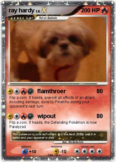Pokemon ray hardy
