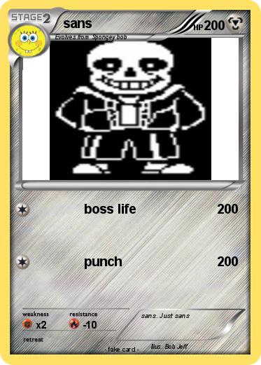 Pokemon sans