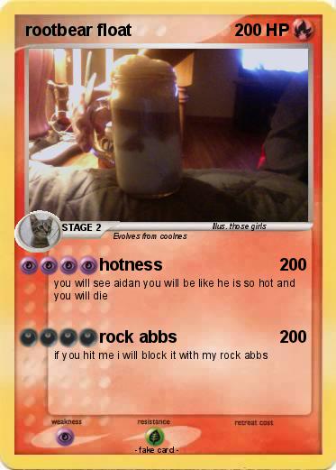 Pokemon rootbear float