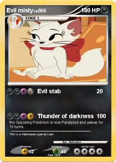 Pokemon Evil misty