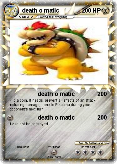 Pokemon death o matic