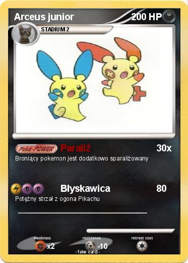 Pokemon Arceus junior