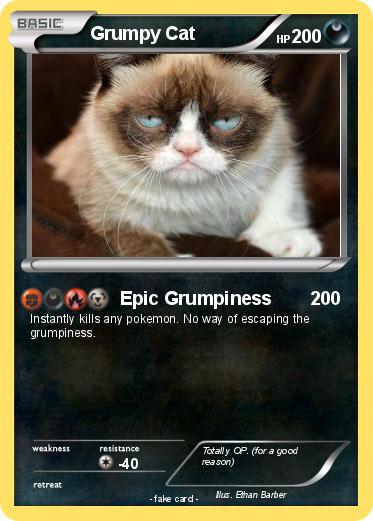 Pokemon Grumpy Cat