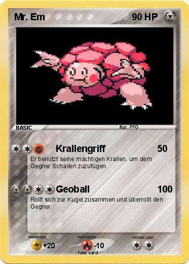 Pokemon Mr. Em