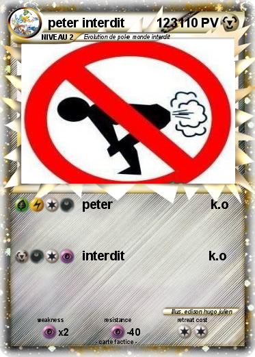 Pokemon peter interdit         123