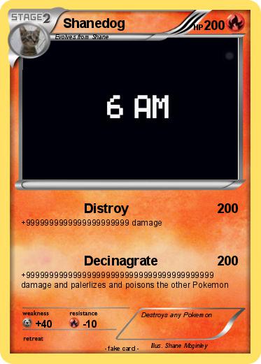 Pokemon Shanedog