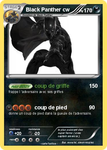 Pokemon Black Panther cw