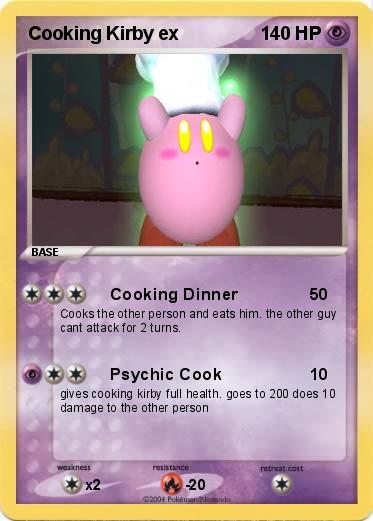Pokemon Cooking Kirby ex