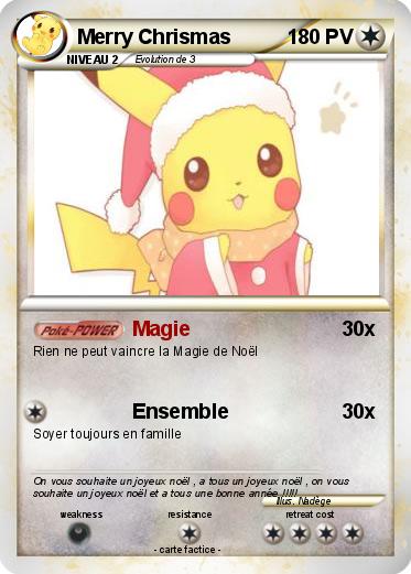 Pokemon Merry Chrismas