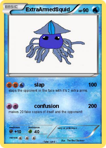 Pokemon ExtraArmedSquid