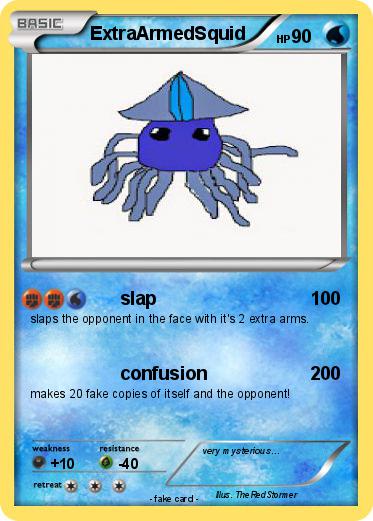 Pokemon ExtraArmedSquid