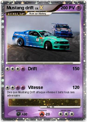 Pokemon Mustang drift