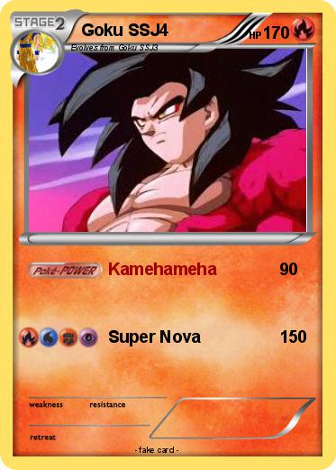 Pokemon Goku SSJ4