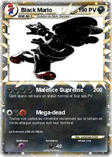 Pokemon Black Mario