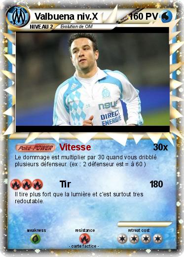 Pokemon Valbuena niv.X