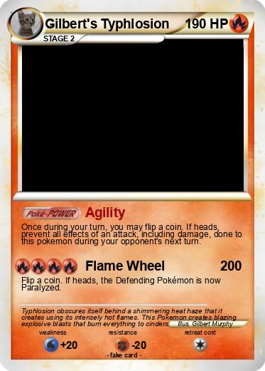 Pokemon Gilbert's Typhlosion