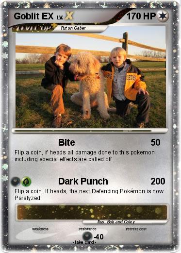 Pokemon Goblit EX