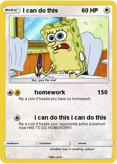 Pokemon I can do this