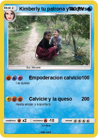 Pokemon Kimberly tu patrona y la queso