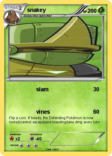 Pokemon snakey