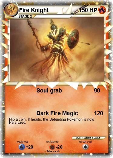 Pokemon Fire Knight