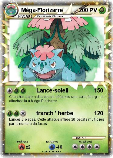 Pokemon Méga-Florizarre