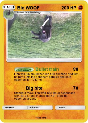Pokemon Big WOOF