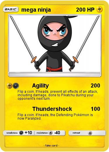 Pokemon mega ninja